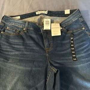 Torrid jeans are by far the best jeans!! Bought the wrong size. NEVER WORN